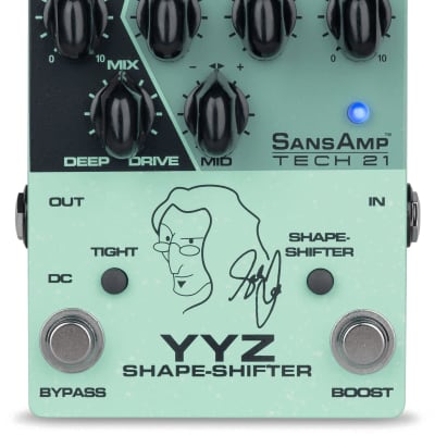 Tech 21 Geddy Lee YYZ Signature SansAmp Bass Drive