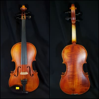 Vivace 4/4 Violin, Case & Bow EM 230 Satin Finish Solid Top image 2