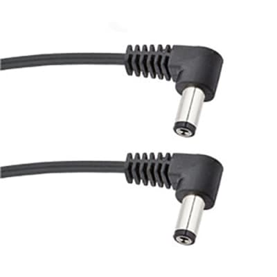 Voodoo Lab PPBAR-R36 2.1mm Dual Right Angle Center Negative Power Cable, 36'' image 1