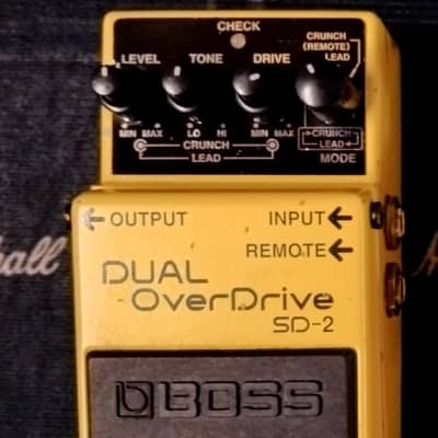 Boss SD-2 Dual Overdrive - Pedal on ModularGrid