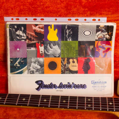 Fender Telecaster Solid Body Electric Guitar (1966), ser. #132499, original black tolex hard shell case. image 16