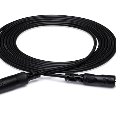 Hosa HPE-310 Extension Cable, 1/4 in TRS to 1/4 in TRS, 10 ft image 1