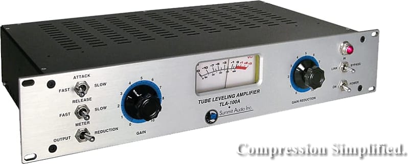 New Summit Audio TLA-100A Tube Leveling/Compressing Amplifier Amp - Studio Recording Hardware image 1