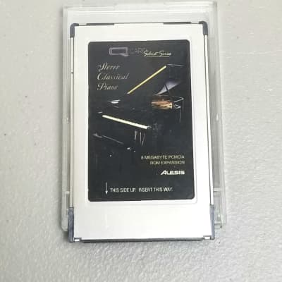 Alesis "Stereo Classical Piano" Q Card for Quadrasynth/QS/QSR Keyboard/Module series