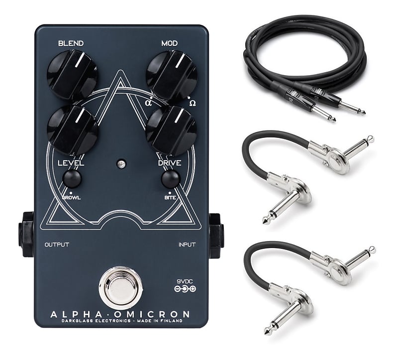 New Darkglass Alpha Omicron Overdrive Bass Guitar Preamp Pedal | Reverb