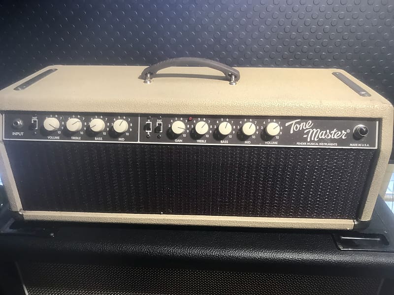 Fender ToneMaster 2Channel 100Watt Guitar Amp Head 1994 Reverb