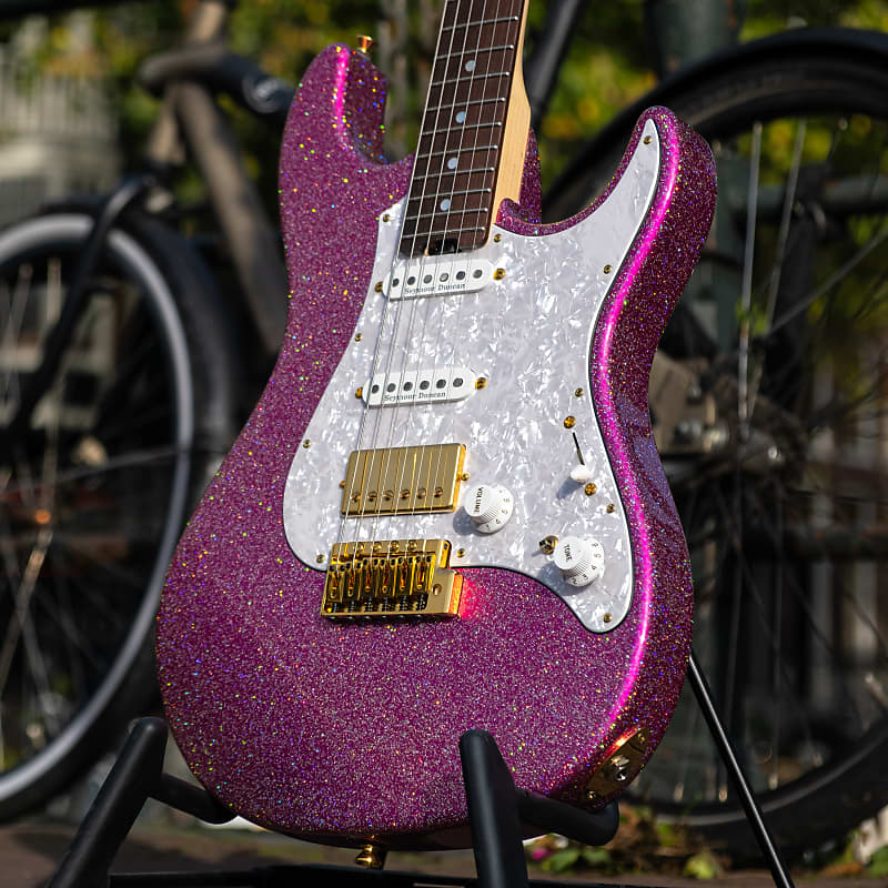 ESP Original Snapper CTM Twinkle Pink Sparkle | Reverb