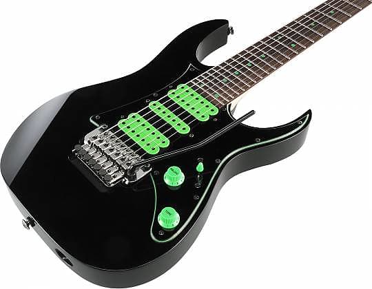 Ibanez UV70p Universe Steve Vai Signature 7str Electric Guitar w/Bag - Black