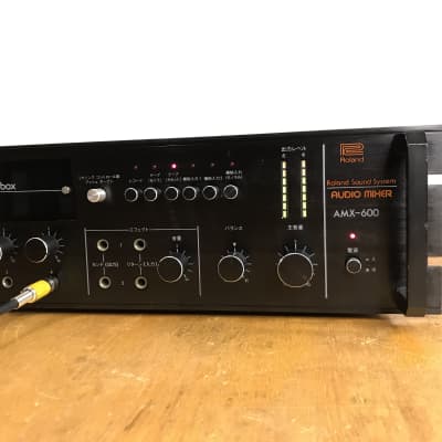 Rare 1981 Roland AMX-600 mixer/ pre-amp- Japanese market mixer 