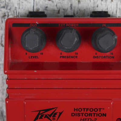 Peavey HFD-2 Hotfoot Distortion Pedal Electric Guitar
