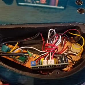 Sire-marcus miller MARCUS HERITAGE-3 Preamp/MARCUS BLUE HUMBUCKER SET 2018 image 11