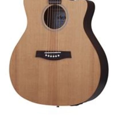 Schecter Deluxe Acoustic Guitar Natural Satin for sale