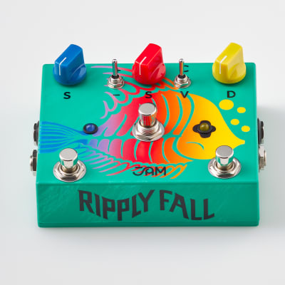JAM Pedals Ripply Fall Chorus Vibrato Phaser Effects Pedal image 3