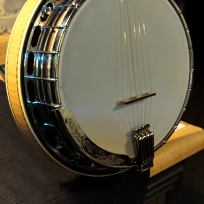 Conrad 5-string banjo Mid 70s - Blond Maple image 9