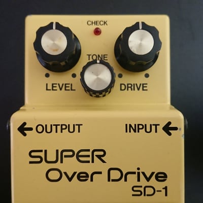 Boss SD-1 Super Overdrive 1981 - 1988 Made In Japan | Reverb UK