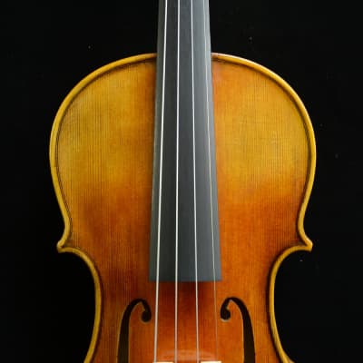 A great Sounding Violin Guarneri del Gesu 1743 Cannone Violin 1-PC Flamed Back image 9