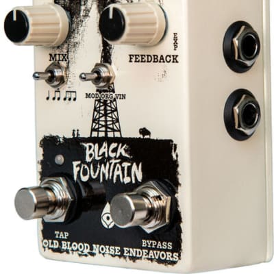 Old Blood Noise Black Fountain V3 Delay Pedal w/ Tap Tempo image 2