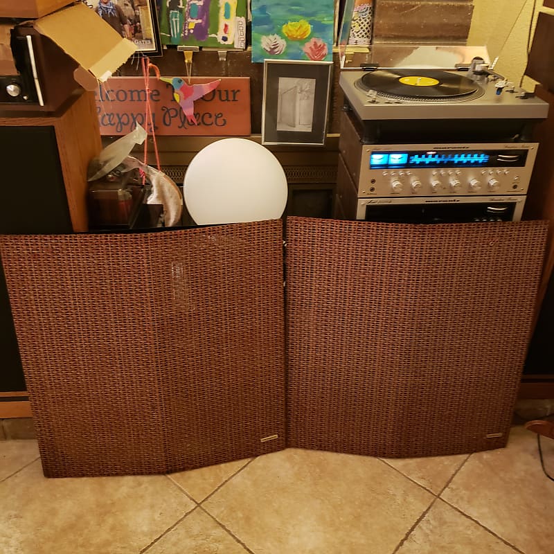 Rare Pioneer HPM-200 Speaker Covers, Complete Metal Frames, Badges, $399 Shipped!  			