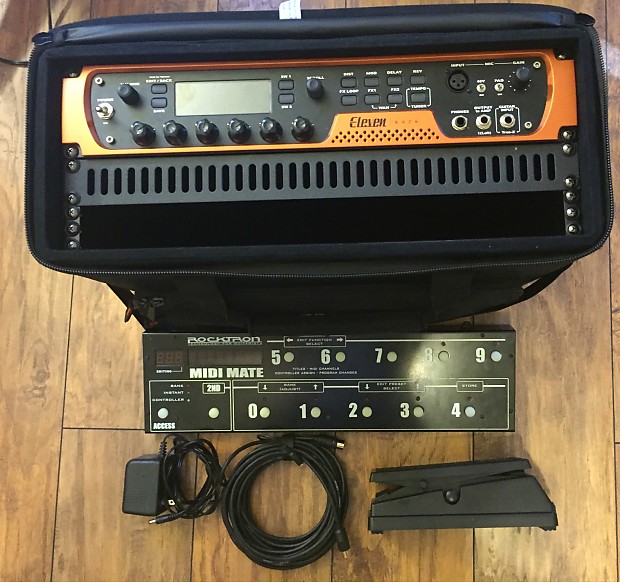 Avid Digidesign Eleven Rack,MIDI Mate,Rack Case Complete Reverb