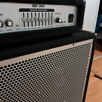 Carlsbro Viper 350 - Bass Amplifier and Speaker Cabinet set image 8