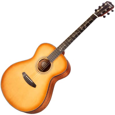 Breedlove Jeff Bridges Organic Series Signature Concert Acoustic Electric Guitar - Copper Burst image 2