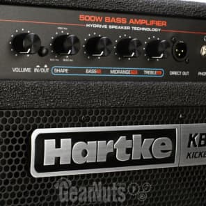 Hartke KB15 Kickback 1x15" 500-watt Bass Combo Amp image 8