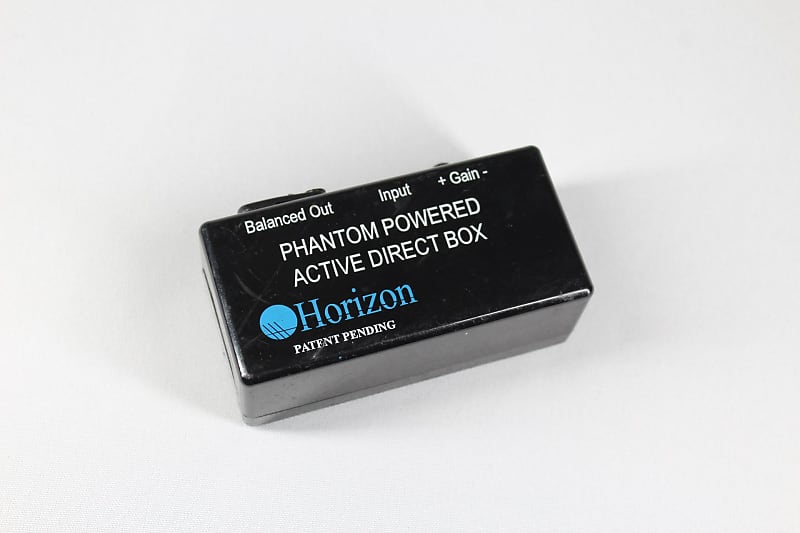 Horizon Phantom-Powered Active Direct Box With Gain image 1