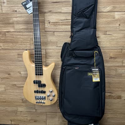 Warwick Rockbass Streamer LX-4 4- string Active bass -Natural Satin  7lbs 8oz. W/soft bag. New! image 18