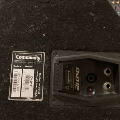 Community DND12 Passive Speakers image 3