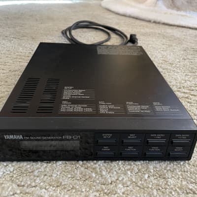 Yamaha FB-01 FM MIDI Sound Generator Module | Reverb
