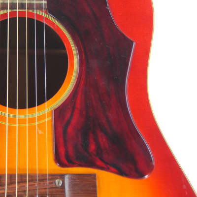 Gibson J-45 1969 - cool vintage roundshoulder dreadnought guitar - wide nut - check details + video! image 3