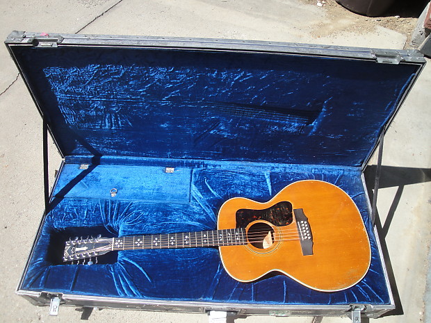 JOHN DENVER'S ANVIL CASE  ~1966 GUILD 12 string  F-212-XL~ Make an offer on just the case or guitar image 1