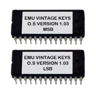 E-mu Vintage Keys Version 1.03 firmware latest OS update Upgrade Rom Eprom Emu