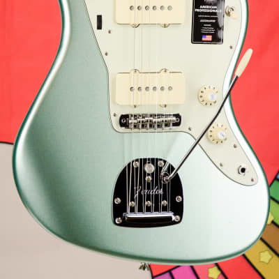 Fender American Professional II Jazzmaster®, Maple Fingerboard, Mystic Surf Green Electric Guitar image 5