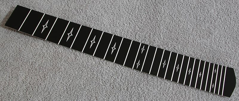 Slide Steel Lap Guitar 23 Scale-stars Non-Glare Fretboard with 3M 468 sticky DIY Builds GeorgeBoards™ 1 image 1