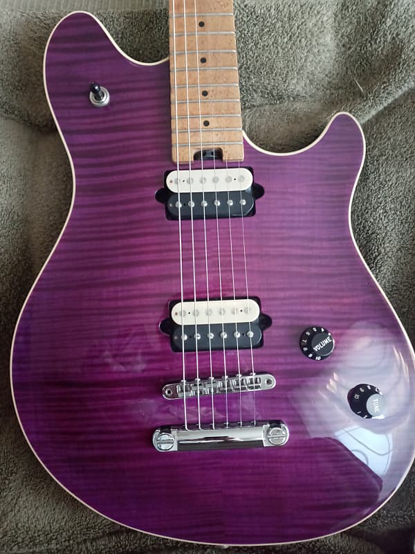 ギター Peavey Wolfgang USA Translucent Purple Peavey EVH Wolfgang Standard HT Transparent Purple 1997