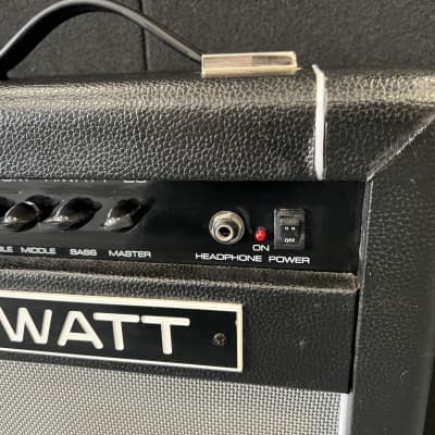Hiwatt Custom 20 Solid State Guitar Practice Combo Amplifier- Black image 5