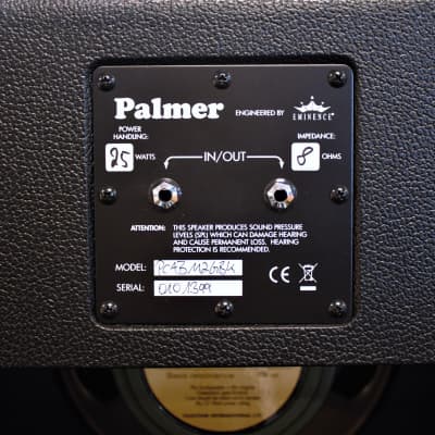 Palmer PCABM2GBK - 1x12" Greenback 2010´s Black image 4