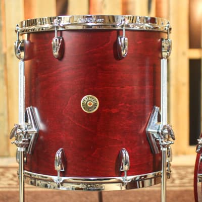 Gretsch Broadkaster Satin Rosewood Drum Set - 18,12,14 - SO#1273967 image 6
