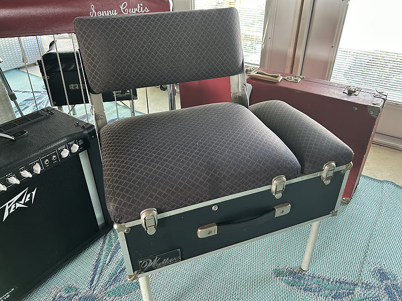 Walker Sidekick Professional Steel Guitar Seat 2015 Black Reverb