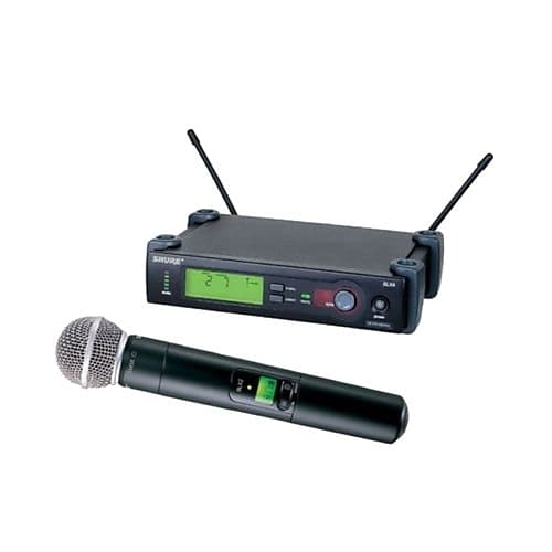 Shure Wireless Microphone System SLX 24/SM58 image 1