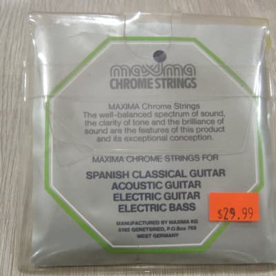 Maxima 4028 R Regular Chrome Round Wound 12-54 Electric Guitar Strings image 2