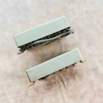 Tom Holmes H450 H455 Humbucker Set Potted- Aged Nickel image 5