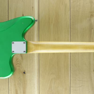Fender Custom Shop Dealer Select CuNiFe Wide Range Jazzmaster Relic Candy Green Left Handed R120462 image 2