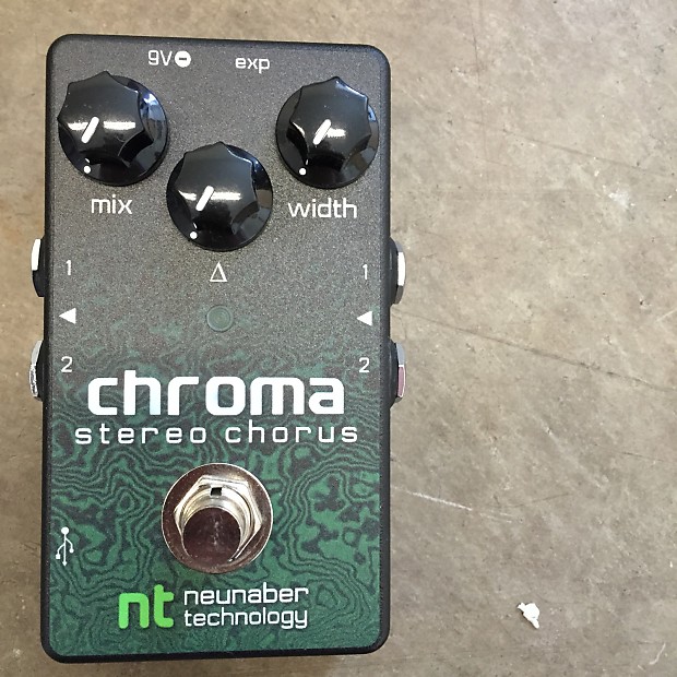 ギター Chroma Stereo Chorus Neunaber neunaber technology chroma stereo chorus - YouTube