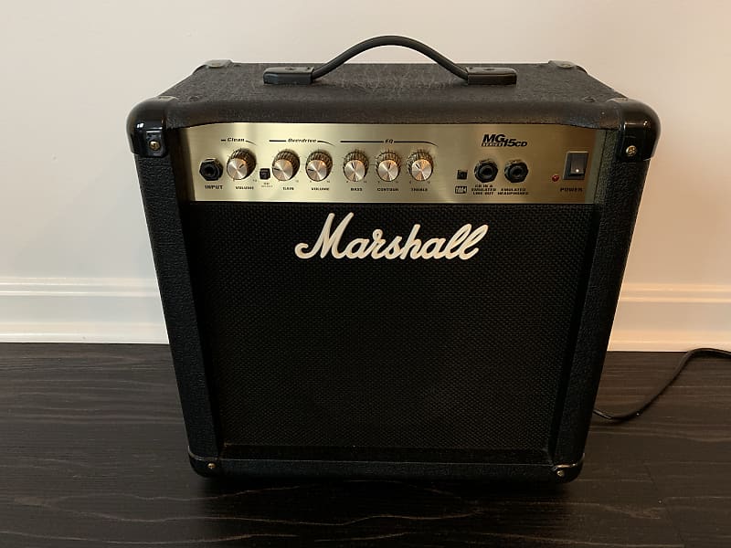 MARSHALL MG15CD 15W ギターアンプ - アンプ
