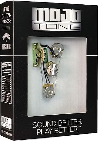 Mojotone Solderless Strat Blender Guitar Wiring Harness | Reverb