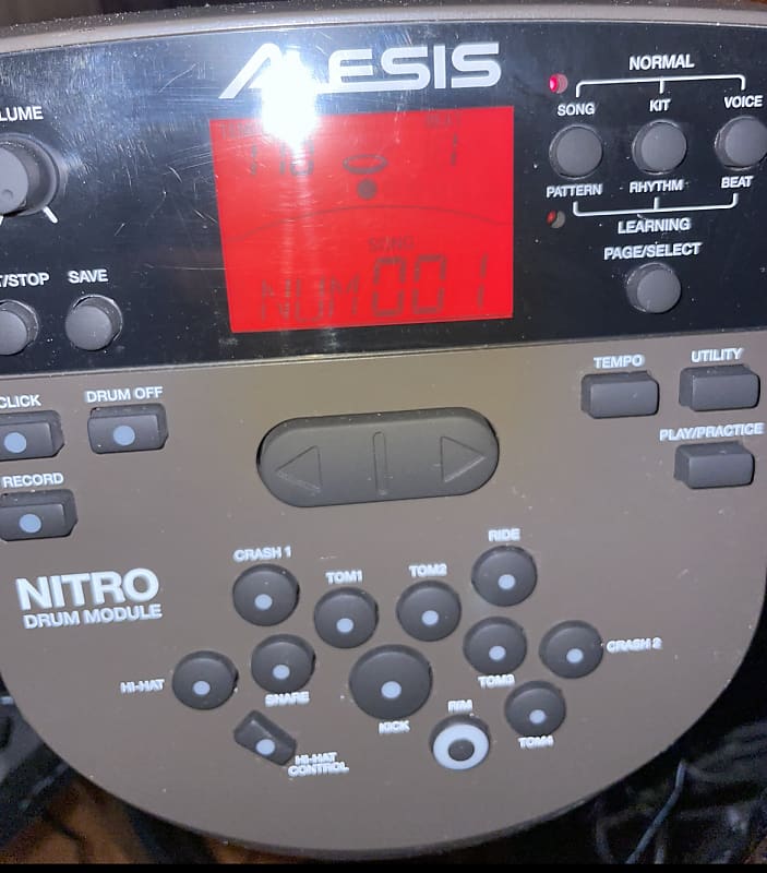 Alesis Nitro module Reverb