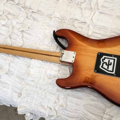Fender Stratocaster-Ash body Rosewood neck 2017, locking tuners Sienna Burst Flawless & Set Up! image 2