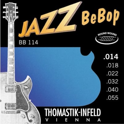 Thomastik-Infeld Jazz BeBop Strings-Roundwound 14-55 for sale